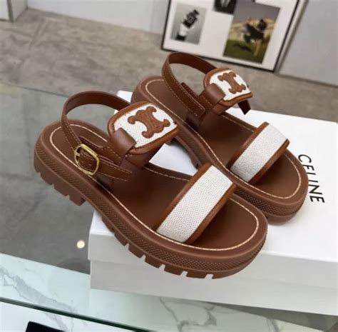 celine sandals ebay|Celine sandals 2021.